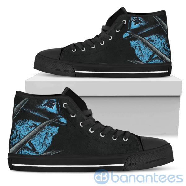 Carolina Panthers Nightmare Freddy High Top Shoes Product Photo