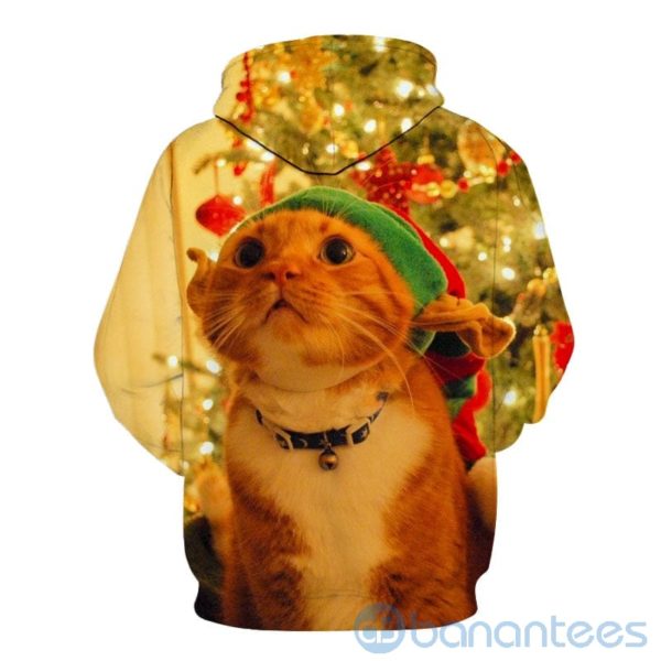Cat Christmas All Over Printed 3D Hoodie Product Photo
