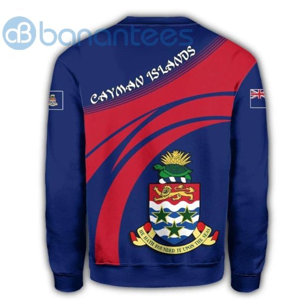 Cayman Islands Coat Of Arms Cricket Style All Over Printed 3D Sweatshirt Product Photo