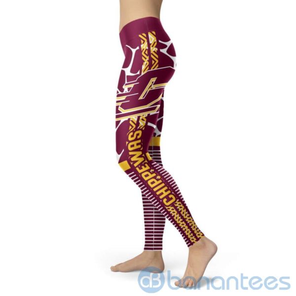 Central Michigan Chippewas Fans Leggings For Women Product Photo