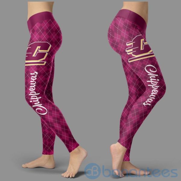 Central Michigan Chippewas Leggings For Women Product Photo