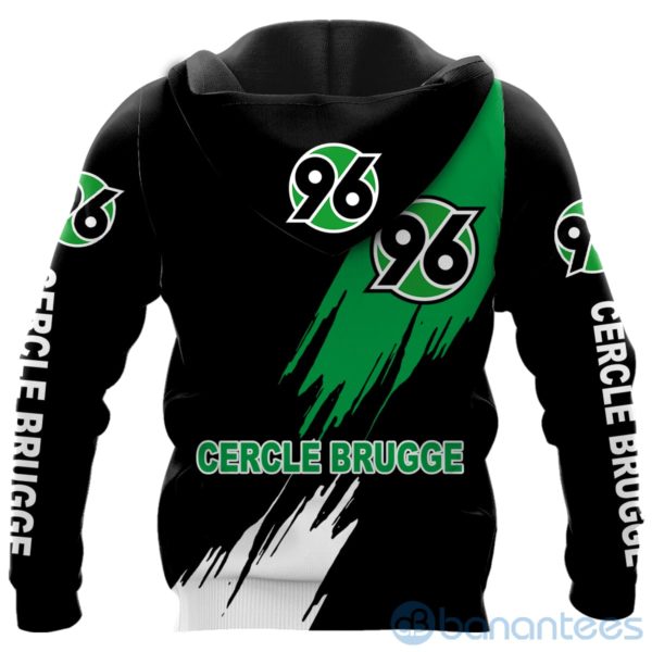 Cercle Brugge Black All Over Printed Hoodies Zip Hoodies Product Photo