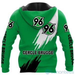 Cercle Brugge Green All Over Printed Hoodies Zip Hoodies Product Photo