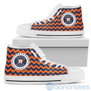 chevron striped houston astros high top shoes 4 aDvhb 300x300 image Chevron Striped Houston Astros High Top Shoes Product Photo