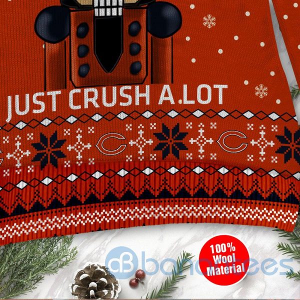 Chicago Bears I Am Not A Player I Just Crush Alot Ugly Christmas 3D Sweater Product Photo