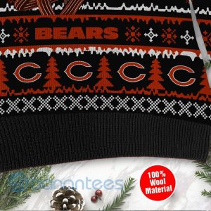 Chicago Bears Jack Skellington Halloween Ugly Christmas 3D Sweater Product Photo