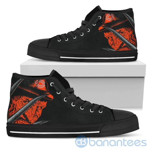 Chicago Bears Nightmare Freddy High Top Shoes Product Photo