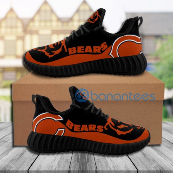 Chicago Bears Sneakers Big Logo Raze Shoes Product Photo