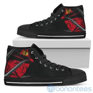 Chicago Blackhawks Nightmare Freddy High Top Shoes Product Photo
