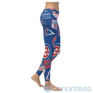 Chicago Cubs Low Rise Leggings For Women Product Photo