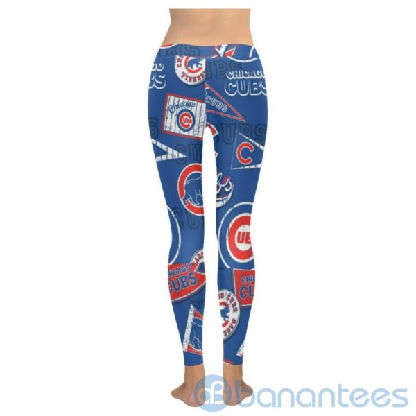 Chicago Cubs Low Rise Leggings For Women Product Photo