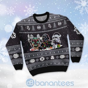Chicago White Sox Star Wars Ugly Christmas 3D Sweater Product Photo