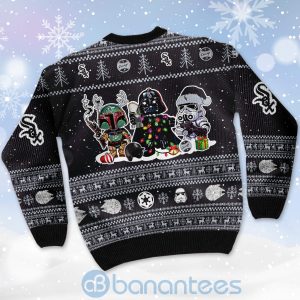 Chicago White Sox Star Wars Ugly Christmas 3D Sweater Product Photo