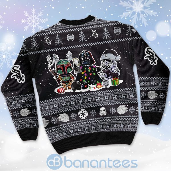 Chicago White Sox Star Wars Ugly Christmas 3D Sweater Product Photo