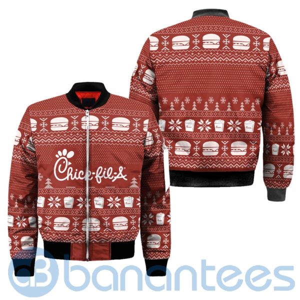 Chick fil A Ugly Christmas All Over Printed 3D Shirt Product Photo