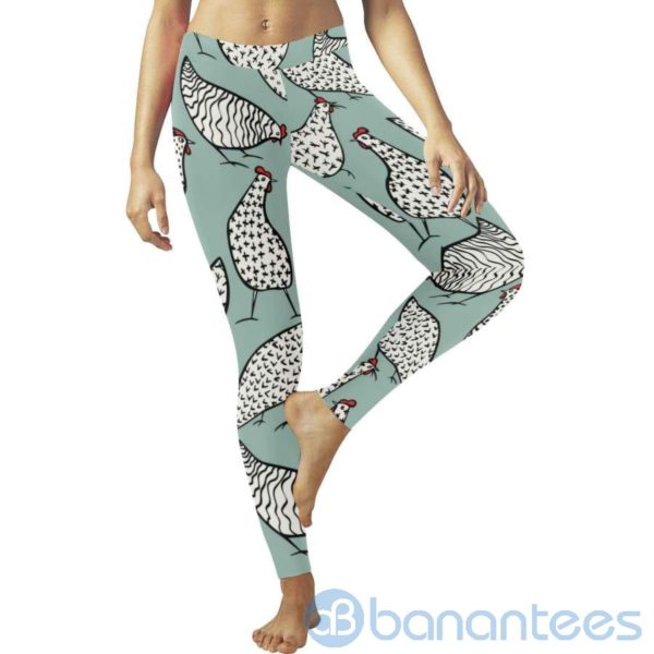 Chicken Hen Leggings For Women Product Photo