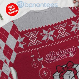 Christmas Gift Alabama Crimson Tide Funny Ugly Christmas 3D Sweater Product Photo