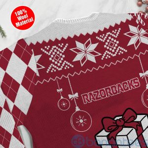 Christmas Gift Arkansas Razorbacks Funny Ugly Christmas 3D Sweater Product Photo