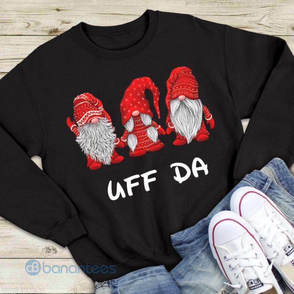 Christmas Gnome Uff Da Graphic Sweatshirt For Men And Women Product Photo
