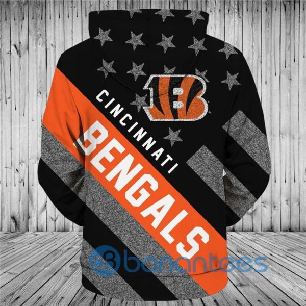 Cincinnati Bengals All Over Printed 3D Hoodie Zip Hoodie Product Photo
