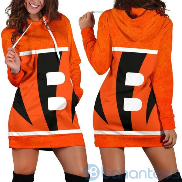 Cincinnati Bengals Hoodie Dress For Women Product Photo