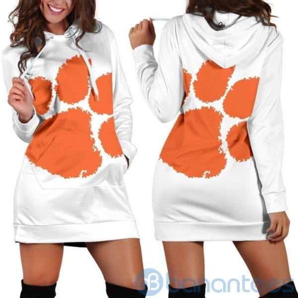 Clemson Tigers Hoodie Dress For Women Product Photo