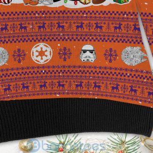 Clemson Tigers Star Wars Ugly Christmas 3D Sweater Product Photo