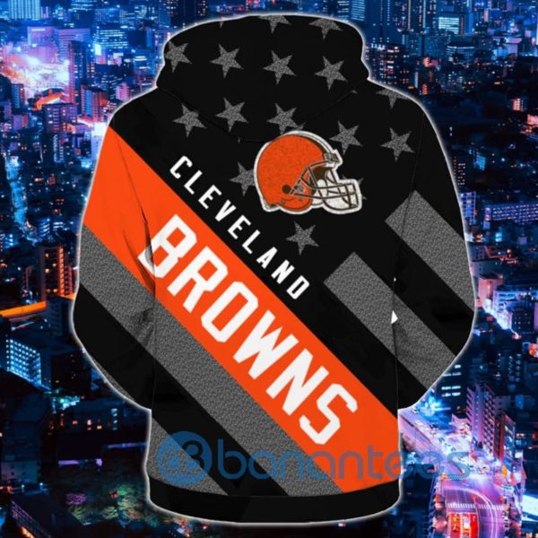 Cleveland Browns All Over Printed 3D Hoodie Zip Hoodie Product Photo