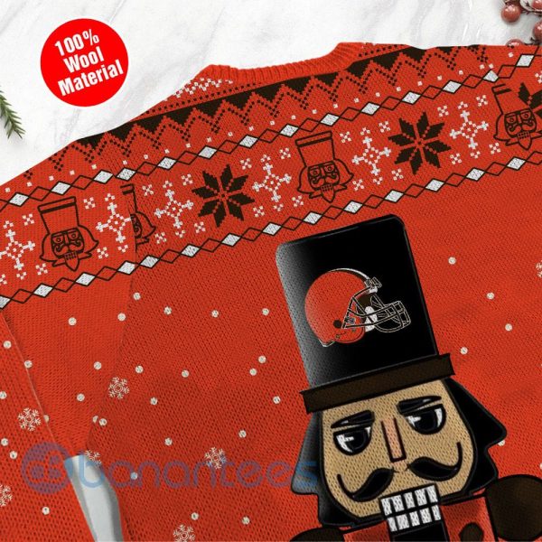 Cleveland Browns I Am Not A Player I Just Crush Alot Ugly Christmas 3D Sweater Product Photo