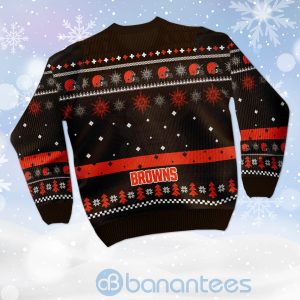Cleveland Browns Mickey Mouse Funny Ugly Christmas 3D Sweater Product Photo