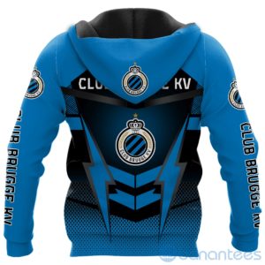 Club Brugge Team All Over Printed Hoodies Zip Hoodies Product Photo