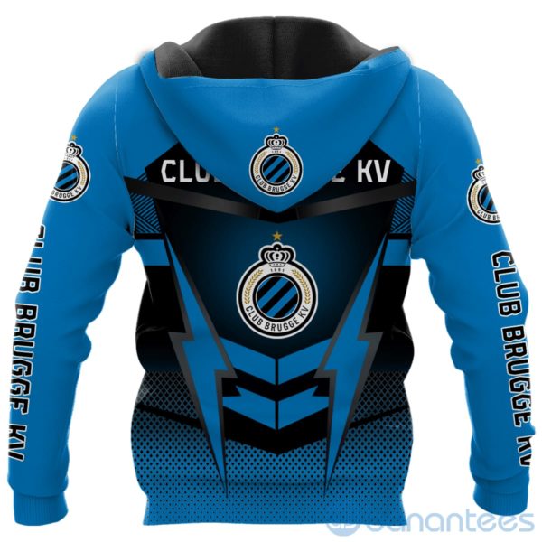 Club Brugge Team All Over Printed Hoodies Zip Hoodies Product Photo
