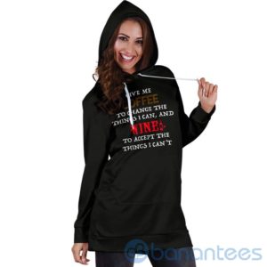 Coffee and Wine Hoodie Dress For Women Product Photo