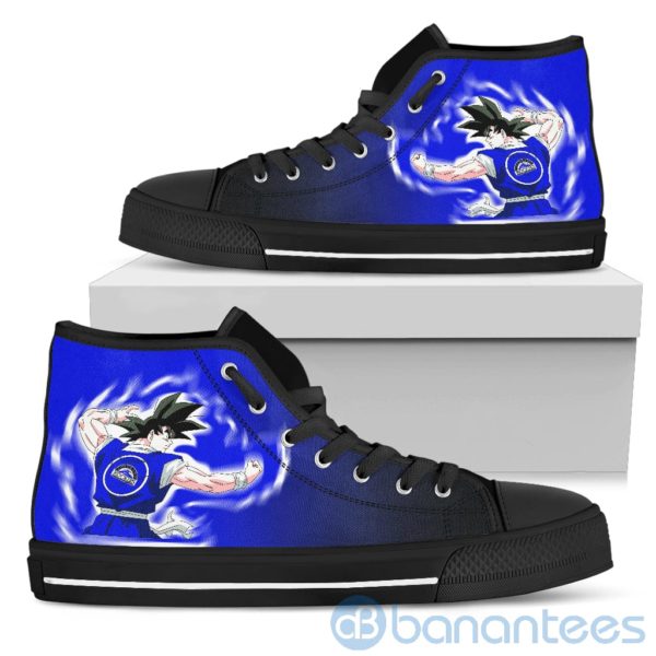 Colorado Rockies Goku Saiyan Power Anime High Top Shoes Product Photo
