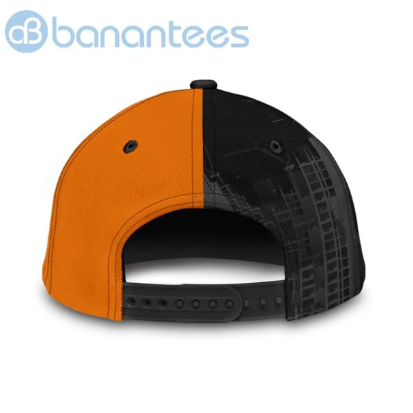 Concrete Finisher Orange Mixer Custom Name Cap Product Photo