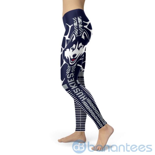 Connecticut Huskies Fans Leggings For Women Product Photo