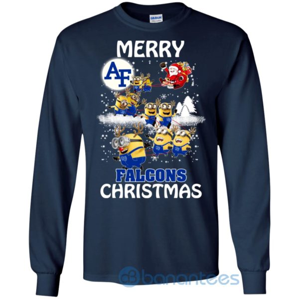 Cover Your Body With Amazing Air Force Falcons Ugly Christmas Sweatshirt Product Photo
