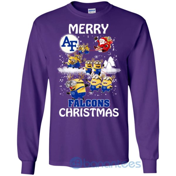 Cover Your Body With Amazing Air Force Falcons Ugly Christmas Sweatshirt Product Photo