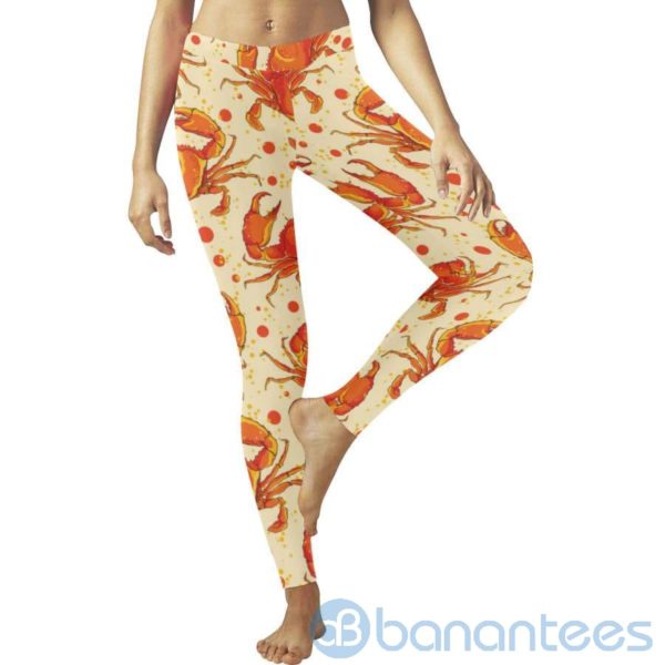 Crab Leggings For Women Product Photo