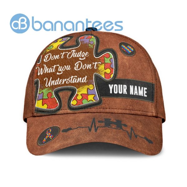 Custom Autism Awareness All Over Printed 3D Cap Product Photo