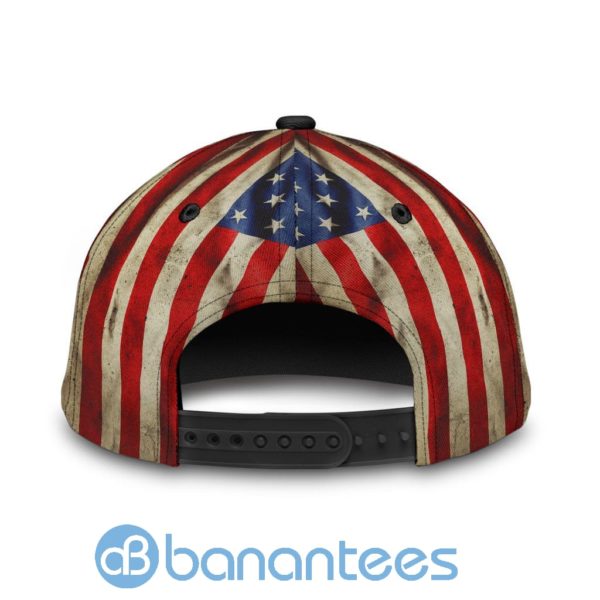 Custom Crack Jesus Us Flag All Over Printed 3D Cap Product Photo