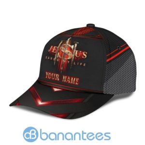 Custom Jesus Saved My Life All Over Printed 3D Cap Product Photo