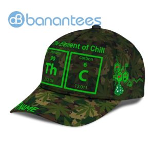 Custom Nam The Element Of Chill Weed Leaf And Camo Full Printed 3D Cap Product Photo