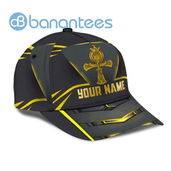 Custom Name Egyptian Ankh Symbol Full Printed 3D Cap Product Photo