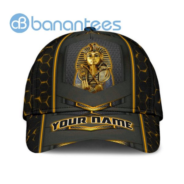 Custom Name Egyptian God Pharaoh Full Printed 3D Cap Product Photo