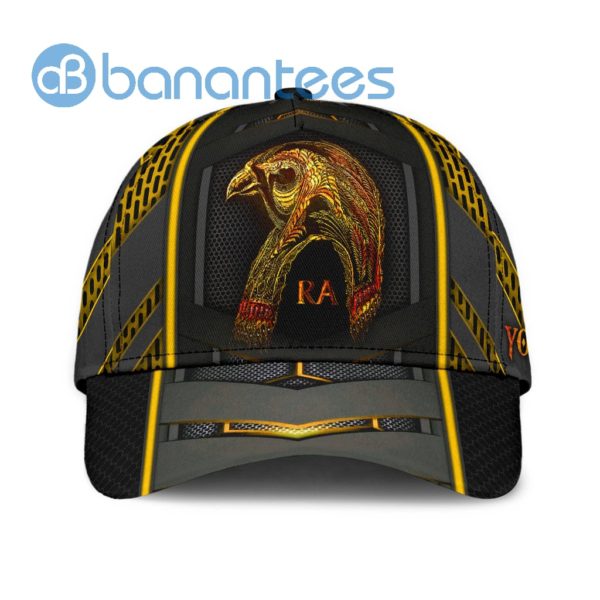 Custom Name Egyptian God Ra Full Printed 3D Cap Product Photo