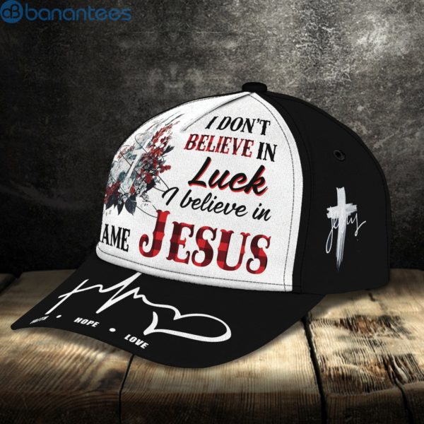 Custom Name I Believe In Jesus All Over Printed 3D Cap Product Photo