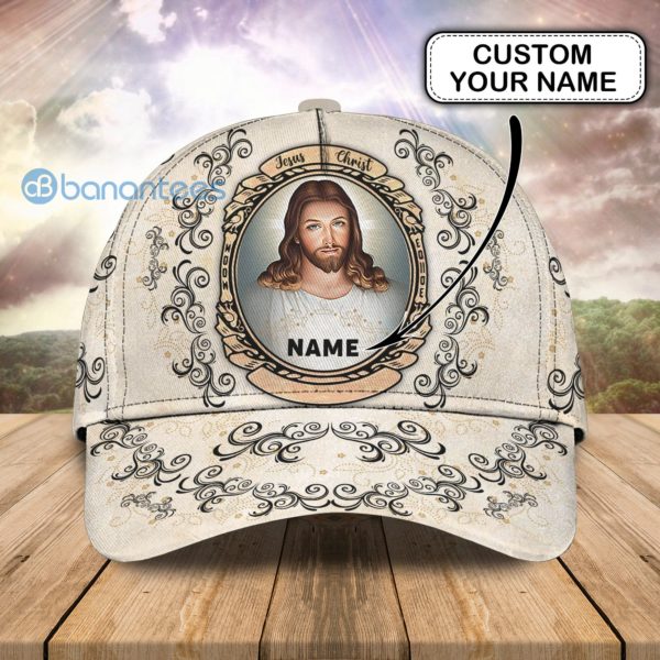 Custom Name Jesus All Over Printed 3D Cap Product Photo