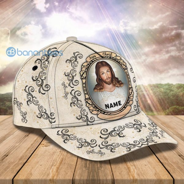 Custom Name Jesus All Over Printed 3D Cap Product Photo