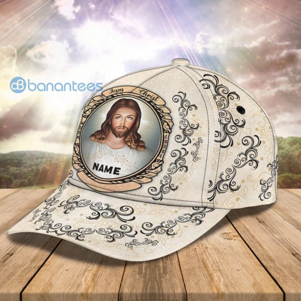 Custom Name Jesus All Over Printed 3D Cap Product Photo